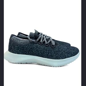 NEW ALLBIRDS WOOL DASHER 2 MIZZLE NATURAL BLACK BARK GRAY SOLE 13.5